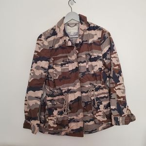 Banana Republic Camo Cargo Utility Jacket